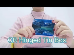 Kindersichere Zinnschachtel für Vapingpatronen