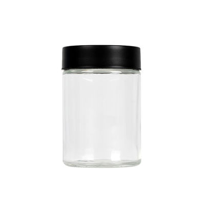 Klare Hanf-Blumen-Glasunkraut-Glas-große Öffnung 5oz bleifrei