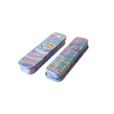 2 Stück 4 Stück 5 Stück Preroll Tin Case mit individuellem Logo und verschiedenen Größen