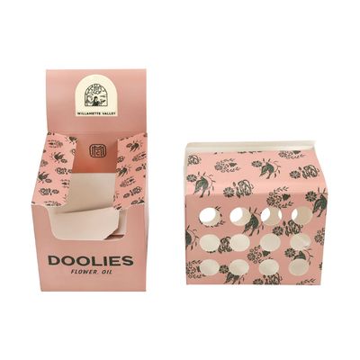 Einzelhandelsgeschäft auf Maßstab Schreibtisch-Tischplatte Karton-Display-Box-Stand-Tray für Rohre