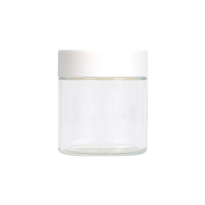 Klares Glas des Unkraut-3oz versah Glasgerade versteck-Glas der Trockenblume-3.5g mit Seiten