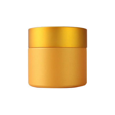 Goldenes kindersicheres Unkraut-Verpackengläser des Glasgefäß-3,5