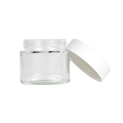 Glas des Klarglas-2oz mit Kinderbeständiges Kappen-Unkraut-Verpackenglas