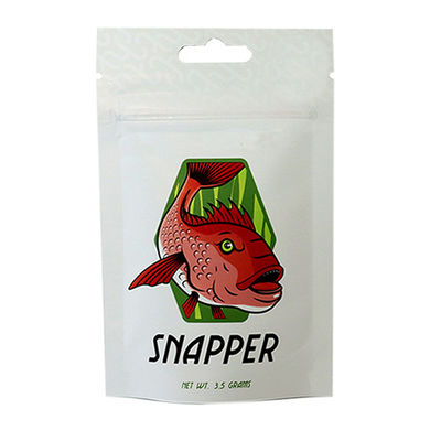 Kindersichere Unkraut-Tasche des Reißverschluss-3,5 exotisches Unkraut-Verpackentaschen 1/8 Unzen-3.5g