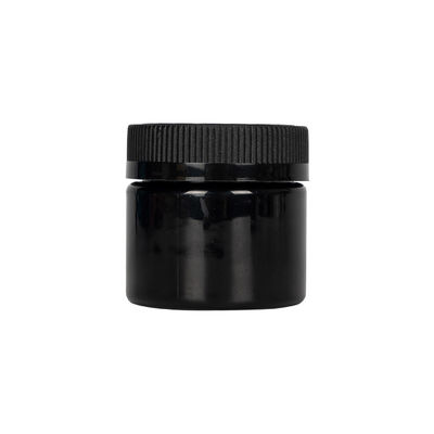 Plastikglas-Apotheke des unkraut-3oz mit Kinderbeständiger Kappe 3.5g