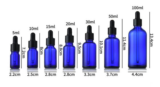Kindersichere Glas-Tropffflasche für die Verpackung ätherischer Öle