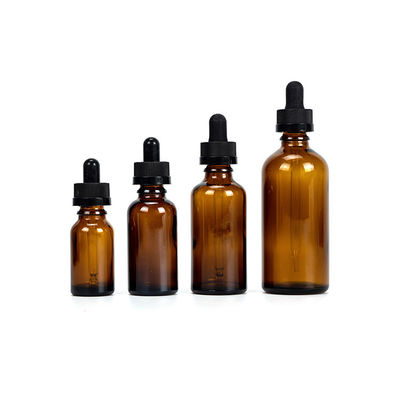 Klare Kobalt-Blau-Glastropfflasche für Serum 50ml 100ml des ätherischen Öls