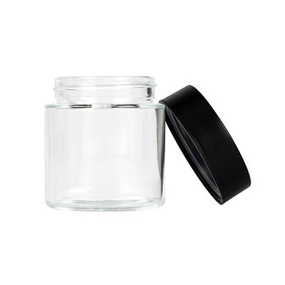 Kinderversah sicheres Glasunkraut-Glas Blumen-Glas die 1/8 Unzen-CBD gerade mit Seiten