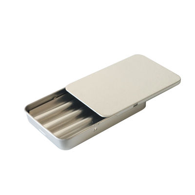 Recyclebares Kind beständiges Tin Box Slide Lid , das vor Rollenzinn verpackt