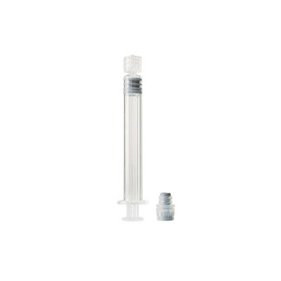 Medizinische Grad Prefillable Luer Glasspritze der Verschluss-Spritzen-3ml für Öl des Hanf-CBD