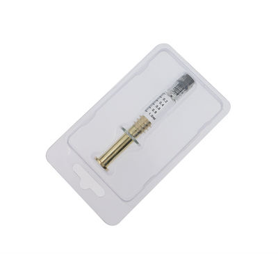 Leere Luer Lock Glasspritzen mit Metall- oder Kunststoff-Plunger für kosmetische Öle