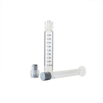 öl 2.25ml Luer-Verschluss-Spritze mit Kappen-Leck-Beweis