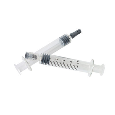 Des Hanf-THC Verschluss-Spritze Öl-Spritze Luer-Verschluss-der Kappen-5mL Luer mit Nadel