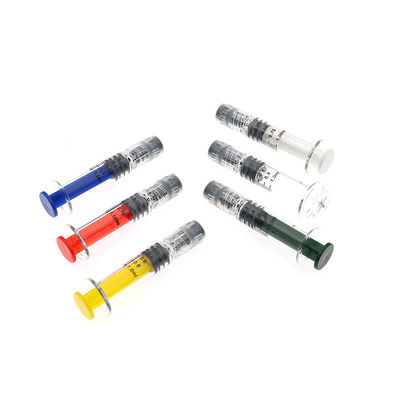 Farbige Konzentrat-Spritzen der Kolben Luer-Verschluss-Spritzen-1ml des Hanf-CBD