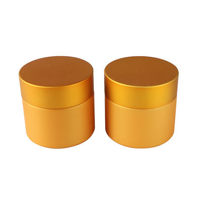 UNKRAUT-Glas-Überwurfmutter der großen Öffnung 2oz Goldglasfür Hanf