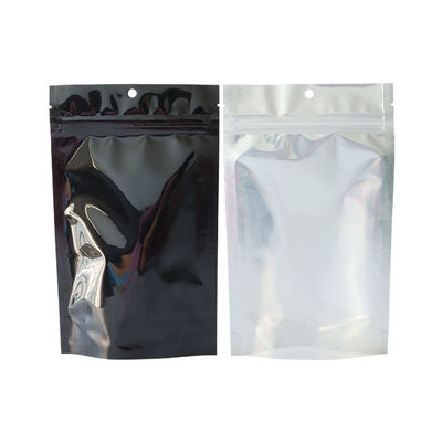 Clear Black säubern Apotheken-Unkraut-Verpackenbeutel Plastik-Taschen-1/2 Unze