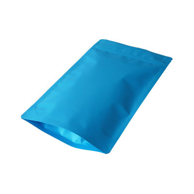 Großhandel Blau Weiß Schwarz Kinderschutz Ziplock Mylar Weed Bags Kindersichere Verpackung