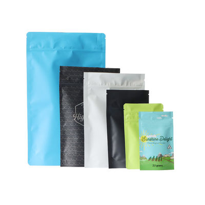 Kundengebundener Logo Mylar Weed Packaging Stand herauf Beutel
