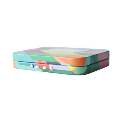 Kind beständiges Tin Box für Vapes-CR Schwenkbar lagern-Deckel-Metall Tin Case