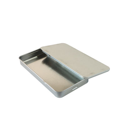 Rechteckiges Hanf-Kind beständiges Tin Box With Metal Insert