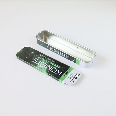 Mini Metal Child Resistant Tin-Kasten für THC goss das Tablet-Hanf-Verpacken hinein