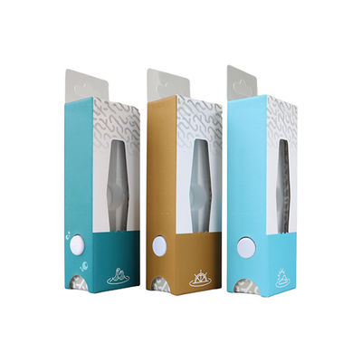 Kundenspezifischer Verpackenkasten Logo Printing Vaping Cartboard Cartridges, der auf dem Luftweg/Meer/Eil versendet