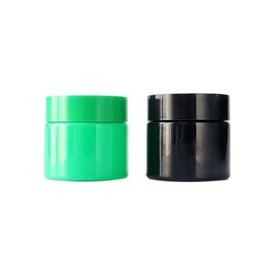 Kundenspezifischer Hanf-Speicher der Farbhanf-Blumen-Glas-Plastikbehälter-3oz
