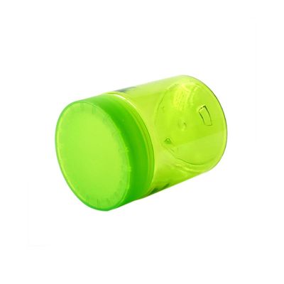Transparentes grünes glas HAUSTIER Kinderbeständiges Glas des Hanf-4oz Plastikfür Blume 5g 6g