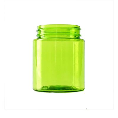 Transparentes grünes glas HAUSTIER Kinderbeständiges Glas des Hanf-4oz Plastikfür Blume 5g 6g