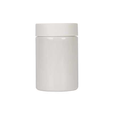 Kundenspezifisches Farbe-HAUSTIER Plastikunkraut-Glas gerade mit Seiten versehene CR 5oz Hanf-Speicher-Gläser