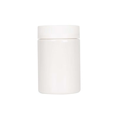 Gerades mit Seiten versehenes Plastikglas weißes HAUSTIER Glas des unkraut-5oz mit Kinderbeständigem Deckel