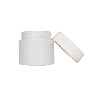 Weiße Plastikgläser des Kinderbeweis-3oz für Marihuana-Speicher