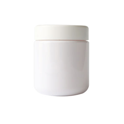 beständige Plastikglas-weißes Unkraut-Glas des Kind8oz mit kindersicherem Deckel