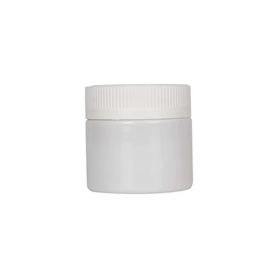 Weiße Plastikgläser des Kinderbeweis-3oz für Marihuana-Speicher