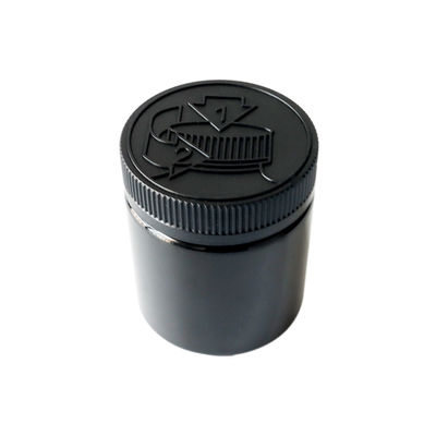 Kundenspezifische Plastikunkraut-Behälter-kindersicherer Deckel für Hanf 5oz 6oz 8oz