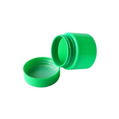 Plastikunkraut-Glas des Grün-3oz mit Kinderbeständiger Kappe