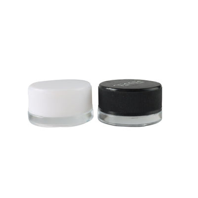 Glasgefäß-Hanf des Konzentrat-9ml, der Mini Clear Child Resistant Jar verpackt