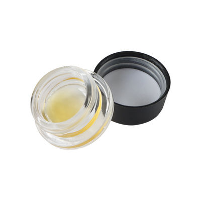 Glasgefäß-Hanf des Konzentrat-9ml, der Mini Clear Child Resistant Jar verpackt