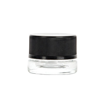 Starkes Glaskonzentrat-Glas-kindersicherer Wachs-Konzentrat-Behälter der Wand-5ml
