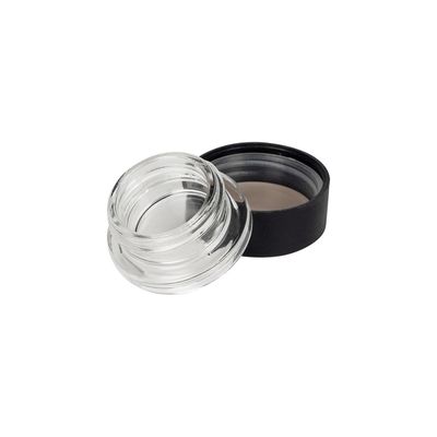 Weißes Konzentratglasglas mit CR-Schraubkappe Klares Blach Custom Wax Jar Dab Jar Packung