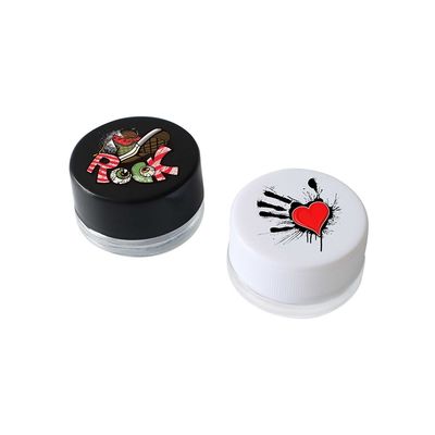 5 ml 9 ml rundes Glaskonzentratglas Verpackung für konzentratöl