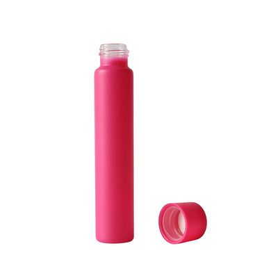 115mm rosa Glas rollen vor Rohr-stumpfes Kinderbeständiges Glasrohr