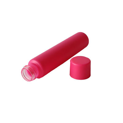 115mm rollen vor Verpackenrohr-Rosa-Glas Preroll-Rohr mit Kinderbeständigem Deckel