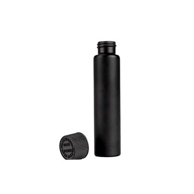 27x113mm Matte Black Doob Glass Tube Kinderbeständiges vor Rollenrohr für Hanf