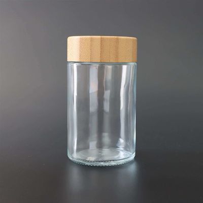 kindersicheres Glasglas des speicher6oz für Hanf-Blumen-Unkraut-Verpackenglas