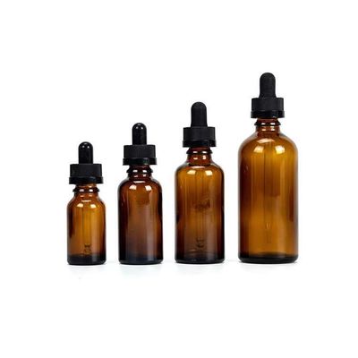 5ml 10ml Öl-Flaschenglas-Tinktur-Tropfflaschen zyklischer Blockprüfung THC
