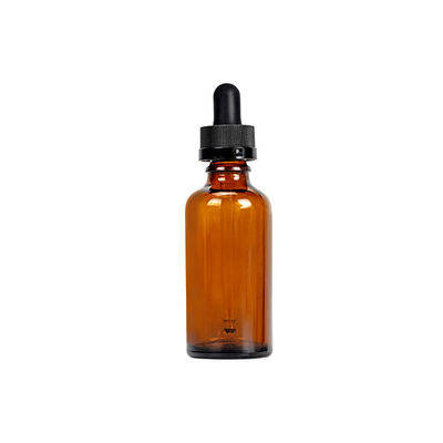 Flüssigkeiten Glas-Amber Dropper Bottle For canabiss-Öl-E kindersicher