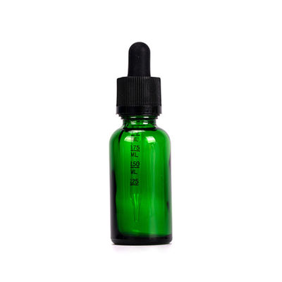 beständige Spitze 30ml 1oz Amber Glass Dropper Bottle With Kinderfür Hanf-Öl