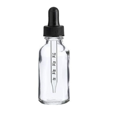transparente Tropfflasche-Glastinktur-Flaschen des Klarglas-30ml