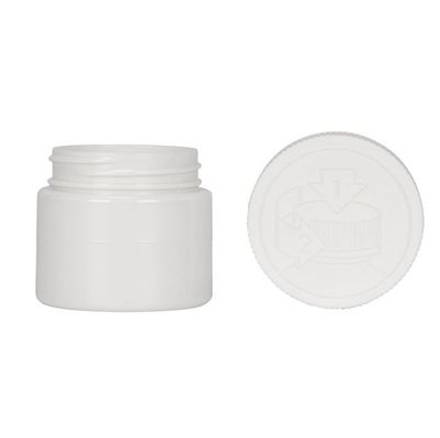 Deckweiß 3oz HAUSTIER Plastikunkraut-Glas-Kind beständig